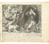 VOS, MARTIN DE. Bound volume containing 5 series of 125 (of 135) engravings of early Christian hermits after Vos.  Paris, early 1600s